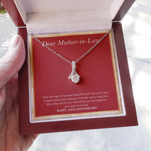 Load image into Gallery viewer, Most Beautiful Bond alluring beauty necklace luxury led box hand holding
