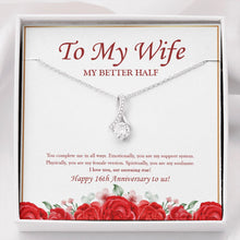 Load image into Gallery viewer, You Are My Soulmate alluring beauty necklace front
