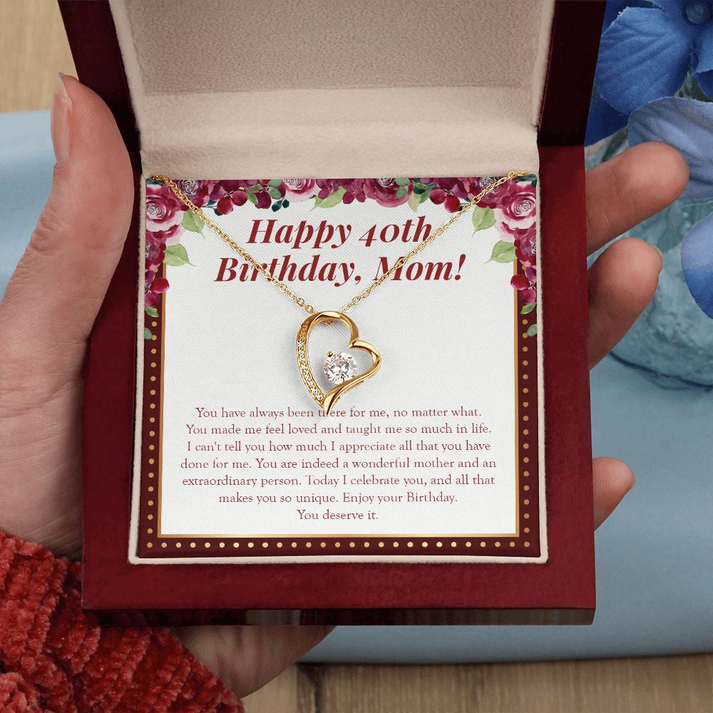 Feel Loved And Taught forever love gold pendant led luxury box in hand