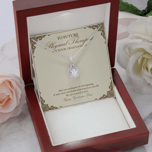 Achievements In Your Life eternal hope necklace premium led mahogany wood box