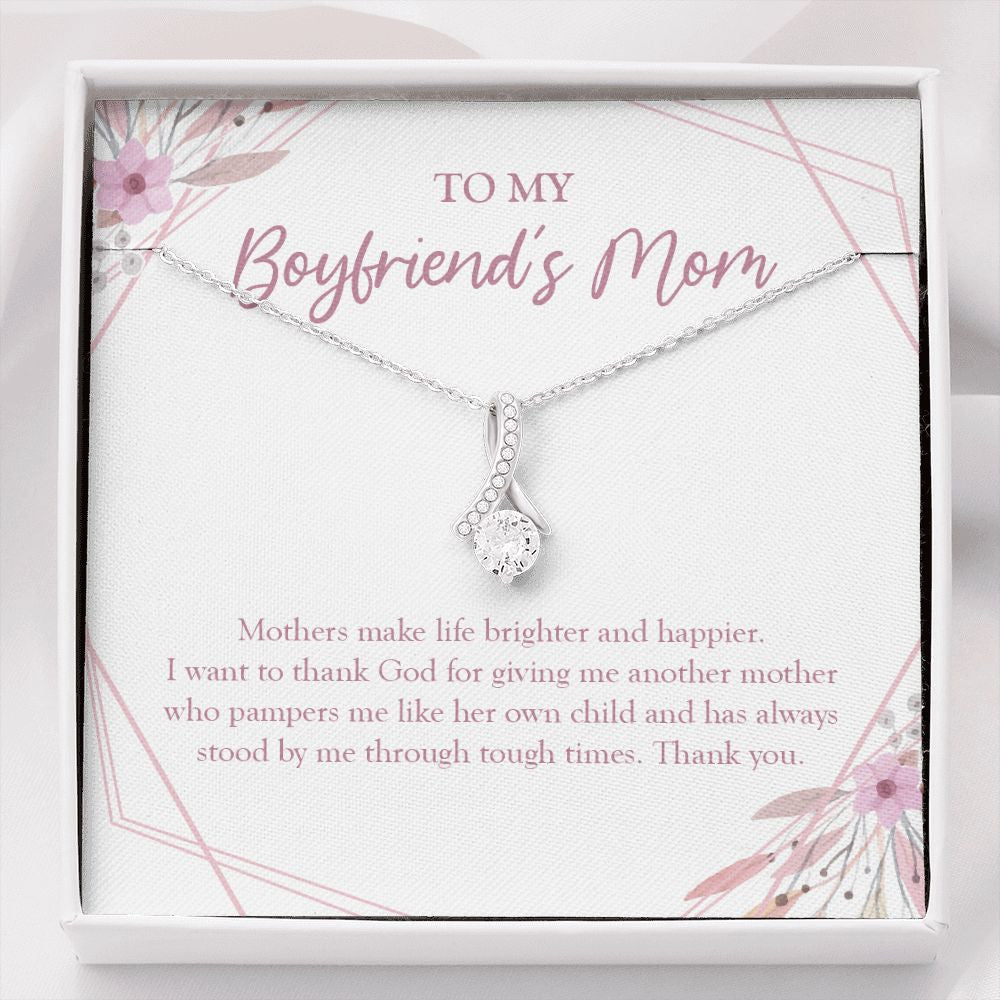 Life's Brighter and Happier alluring beauty necklace front