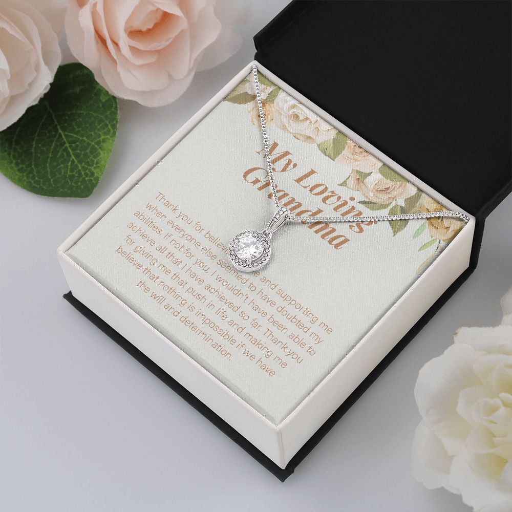 The Will And Determination eternal hope pendant yellow flower