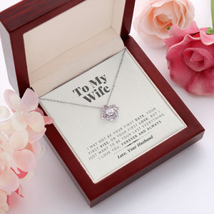 Last Everything love knot pendant luxury led box red flowers
