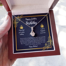 Load image into Gallery viewer, Happiness, Joy, and Love alluring beauty necklace luxury led box hand holding
