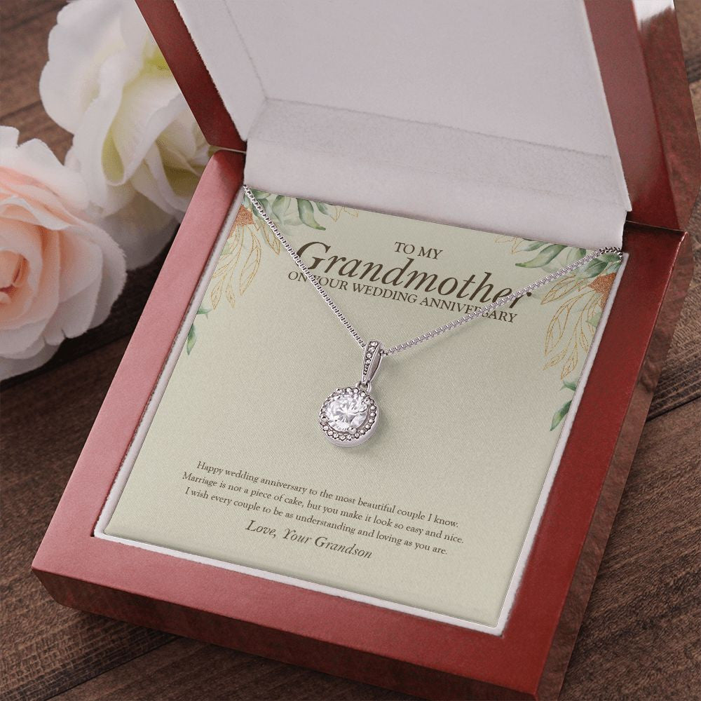 Most Beautiful Couple I Know eternal hope pendant luxury led box red flowers