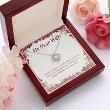 Load image into Gallery viewer, So Grateful To You love knot pendant luxury led box red flowers
