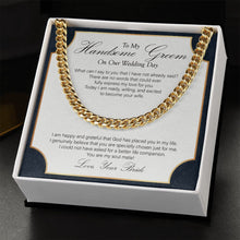 Load image into Gallery viewer, Specially Chosen cuban link chain gold standard box
