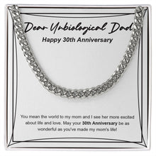 Load image into Gallery viewer, About Life And Love cuban link chain silver front
