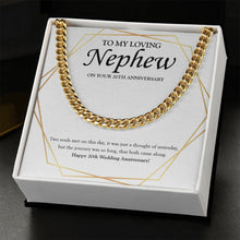 Load image into Gallery viewer, The Journey Was Long cuban link chain gold standard box
