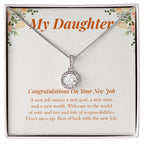 New Job And Goal eternal hope necklace front