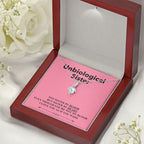 Sister By Heart alluring beauty necklace premium led mahogany wood box
