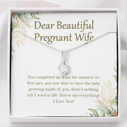 You're My Everything alluring beauty necklace front