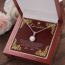 Load image into Gallery viewer, Heart of Gold eternal hope pendant luxury led box red flowers
