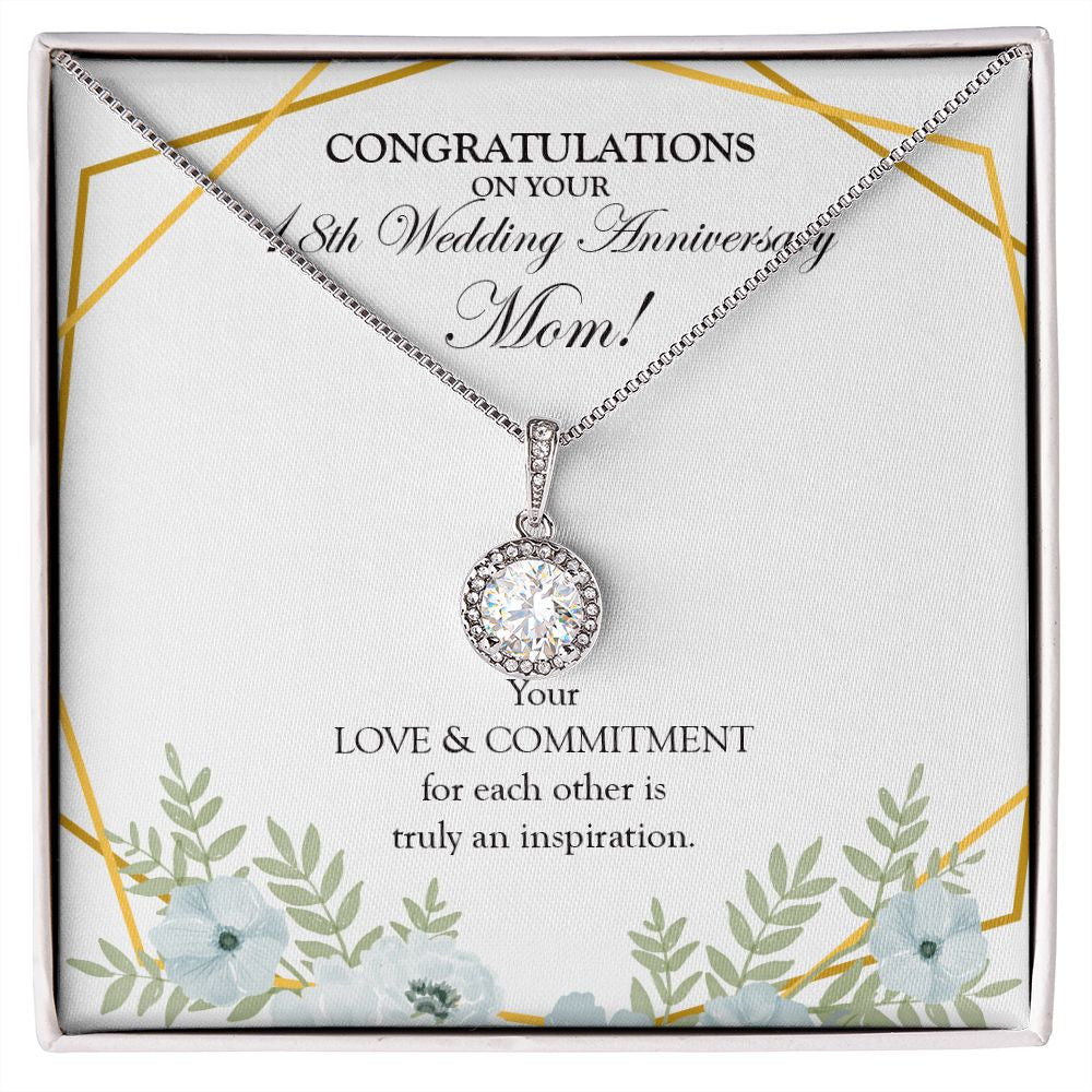 Love And Commitment eternal hope necklace front