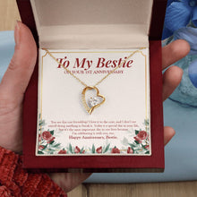 Load image into Gallery viewer, Our Friendship forever love gold pendant led luxury box in hand
