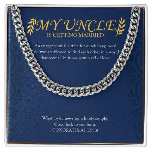 Gotten Rid Of Love cuban link chain silver front