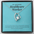Grateful For Your Sacrifices forever love silver necklace front