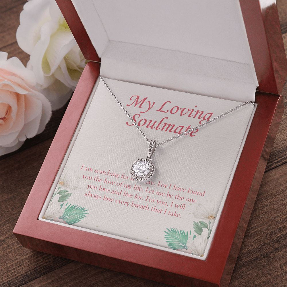 Searching For No More eternal hope pendant luxury led box red flowers