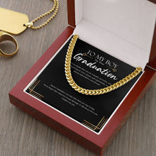 Load image into Gallery viewer, When You Stop Trying cuban link chain gold luxury led box

