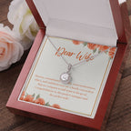 Passion, Commitment, And Sincerity eternal hope pendant luxury led box red flowers