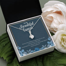 Load image into Gallery viewer, Lifetime Of Happiness alluring beauty pendant white flower

