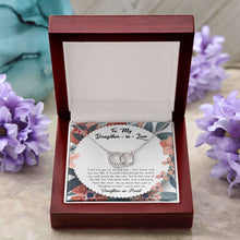 Load image into Gallery viewer, You Still Be The One double circle pendant luxury led box purple flowers
