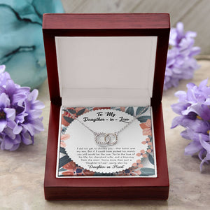 You Still Be The One double circle pendant luxury led box purple flowers