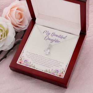 You Are My Pride alluring beauty pendant luxury led box flowers