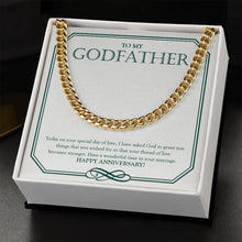 Load image into Gallery viewer, Special Day Of Love cuban link chain gold standard box
