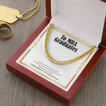 Load image into Gallery viewer, Life&#39;s Brightest Possibilities cuban link chain gold luxury led box
