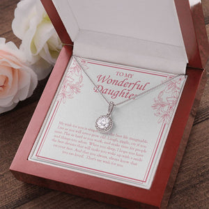 A Smile On Your Face eternal hope pendant luxury led box red flowers