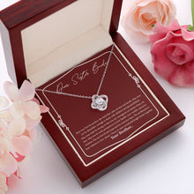 Load image into Gallery viewer, Wonderful Bright Future love knot pendant luxury led box red flowers
