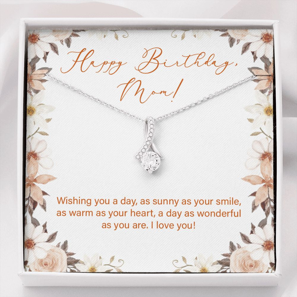 Sunny As Your Smile alluring beauty necklace front