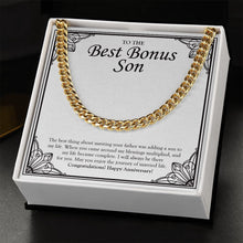 Load image into Gallery viewer, Adding A Son In My Life cuban link chain gold standard box

