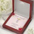 Found A Soulmate alluring beauty necklace premium led mahogany wood box