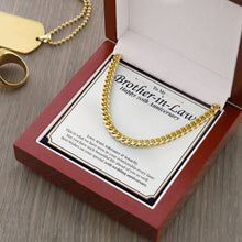 Load image into Gallery viewer, Love, Trust, Tolerance cuban link chain gold luxury led box
