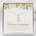Face The World With A Smile alluring beauty necklace front