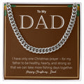 Take More Fishing Days Together cuban link chain silver front