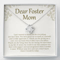 Everything You've Done love knot necklace front