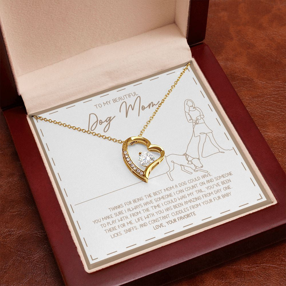 Someone to play With forever love gold pendant premium led mahogany wood box