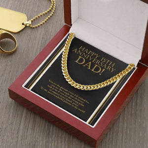 Strong Pillar Of Support cuban link chain gold luxury led box