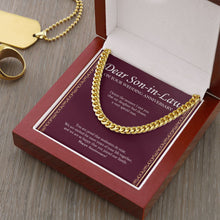 Load image into Gallery viewer, Very Special Man cuban link chain gold luxury led box
