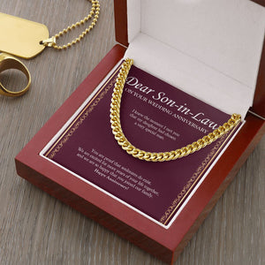 Very Special Man cuban link chain gold luxury led box
