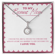 Load image into Gallery viewer, Choose you over eternal hope necklace front
