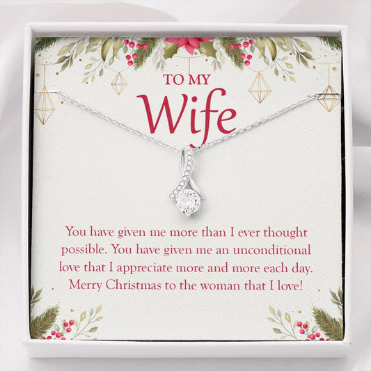 Unconditional Love alluring beauty necklace front