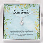 Time Flew By alluring beauty necklace front