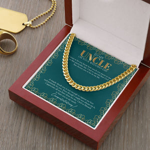 God Has Chosen cuban link chain gold luxury led box