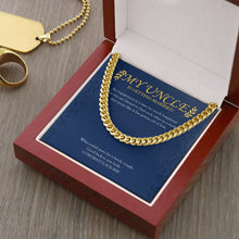 Load image into Gallery viewer, Gotten Rid Of Love cuban link chain gold luxury led box
