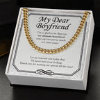 My Ultimate Heartthrob cuban link chain gold standard box