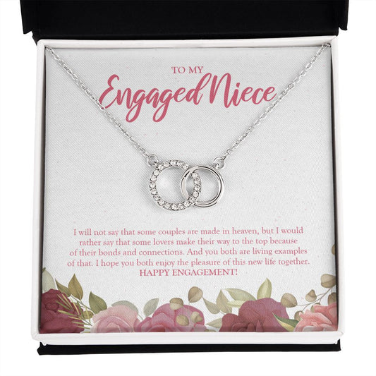 Made In Heaven double circle necklace front